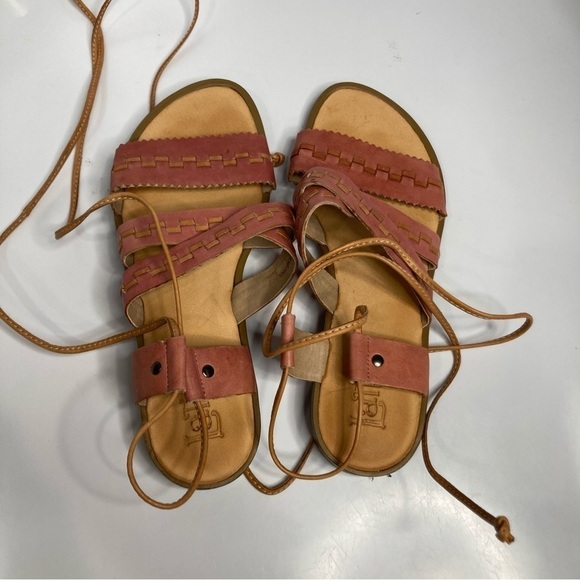 Latigo gem leather sandals lace up size 8 - Picture 3 of 8